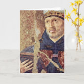 St. Benedict Detail van Antonello da Messina Kaart (Gele Bloem)