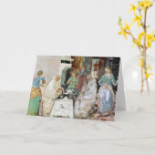 St. Benedict die gastvrijheid ontvangen Kaart (Gele Bloem)