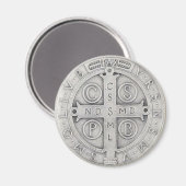 St Benedict Magnet (Voorkant / Achterkant)