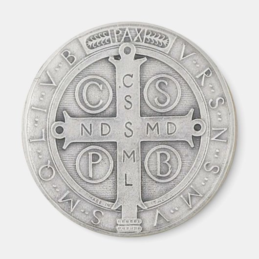 St Benedict Magnet (Voorkant)