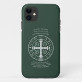 St. Benedict-medaille met Latijns gebeden Case-Mate iPhone Case (Achterkant)