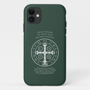 St. Benedict-medaille met Latijns gebeden Case-Mate iPhone Case