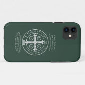 St. Benedict-medaille met Latijns gebeden Case-Mate iPhone Case (Achterkant (horizontaal))