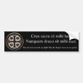 St. Benedict Medal Bumpersticker (Voorkant)