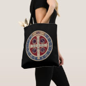 St. Benedict Medal Canvas tas (Dichtbij)