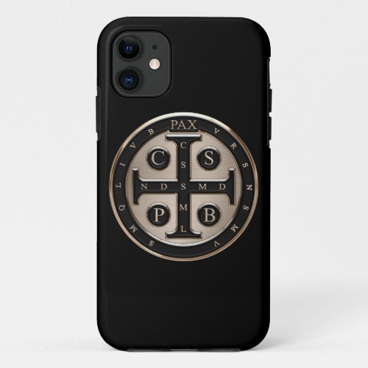 St. Benedict Medal Case-Mate iPhone Case (Achterkant)