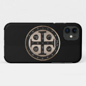 St. Benedict Medal Case-Mate iPhone Case (Achterkant (horizontaal))