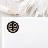 St. Benedict Medal Etiket (Insitu)