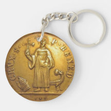 St. Benedict medal Keychain