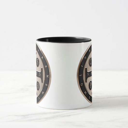 St. Benedict Medal Mok (Midden)