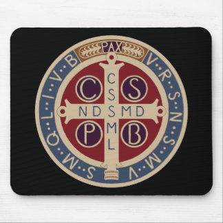 St. Benedict Medal Mousepad Muismat