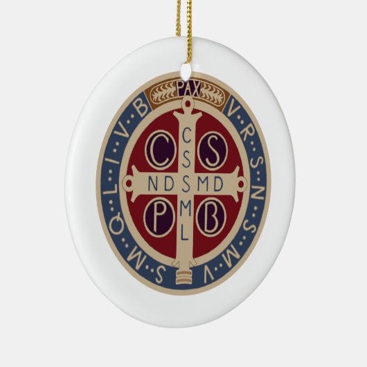 St. Benedict Medal Ornament (Rechts)