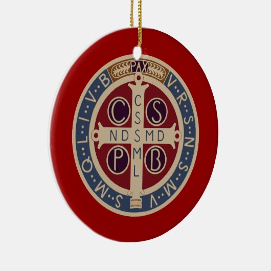 St. Benedict Medal Ornament (Rechts)