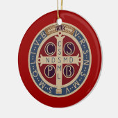 St. Benedict Medal Ornament (Links)