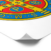 St. Benedict Medal Poster (Hoek)