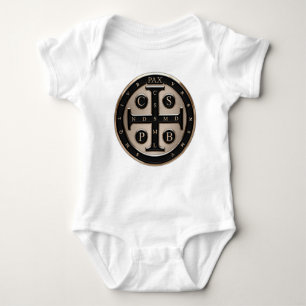 St. Benedict Medal Romper