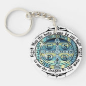 St. Benedict Medal Sleutelhanger (Voorkant)