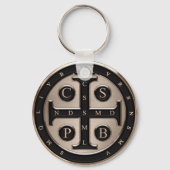 St. Benedict Medal Sleutelhanger (Voorkant)
