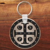 St. Benedict Medal Sleutelhanger (Voorkant)