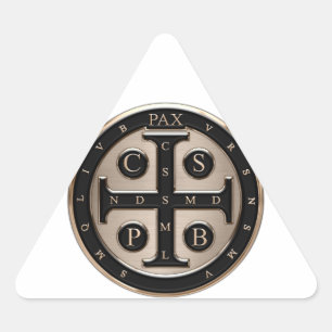 St. Benedict Medal Sticker