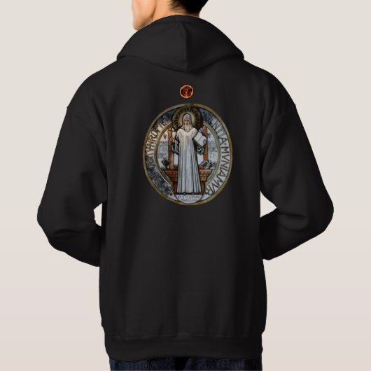 St. Benedict Medal Sweatshirt (Achterkant)