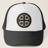 St. Benedict Medal Trucker Pet (Voorkant)