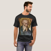 St Benedict Of Nursia T-shirt (Voorkant volledig)