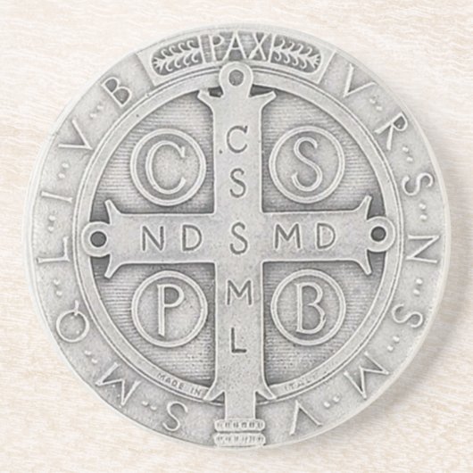 St. Benedict Onderzetter (Voorkant)