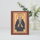 St. Benedict Prayer Card Briefkaart (Staand voorkant)