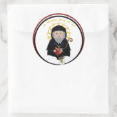 St. Benedict Ronde Sticker (Tas)