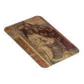 St. Benedict tegen een landschap, van het leven to Magneet (Rechterzijde)