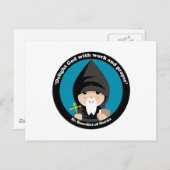 St. Benedictus Nursia Briefkaart (Voorkant / Achterkant)