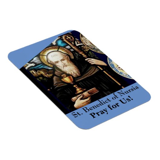 St. Benedictus Nursia Magneet (Rechterzijde)