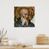 St. Benedictus Nursia Poster (Keuken)