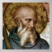 St. Benedictus Nursia Poster (Voorkant)