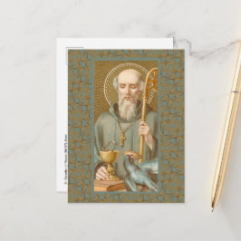 St. Benedictus of Nursia (JM 07) Briefkaart