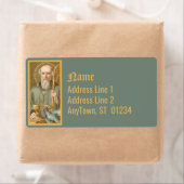 St. Benedictus of Nursia (JM 07) Etiket (Insitu)