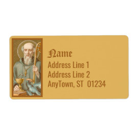 St. Benedictus of Nursia (JM 07) Etiket