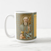 St. Benedictus of Nursia (JM 07; Stijl 2) Koffiemok (Links)