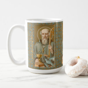 St. Benedictus of Nursia (JM 07; Stijl 3) Koffiemok