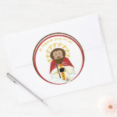 St. Benjamin Ronde Sticker (Envelop)