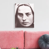 ST BERNADETTE CANVAS AFDRUK (Insitu (Woonkamer))