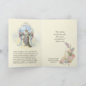 St. Bernadette Katholieke Religieuze Sint Nun Card Kaart (Binnen)