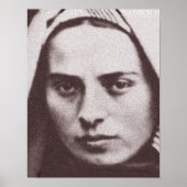 ST BERNADETTE POSTER (Voorkant)
