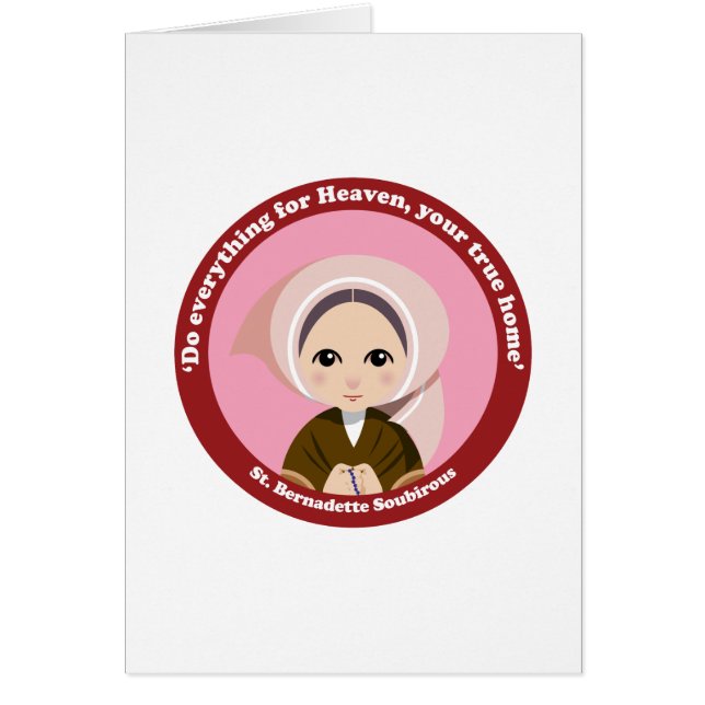 St. Bernadette Soubirous (Voorkant)