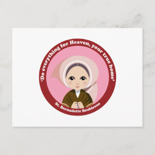 St. Bernadette Soubirous Briefkaart