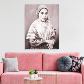 St. Bernadette Soubirous Canvas Afdruk (Insitu (Woonkamer))