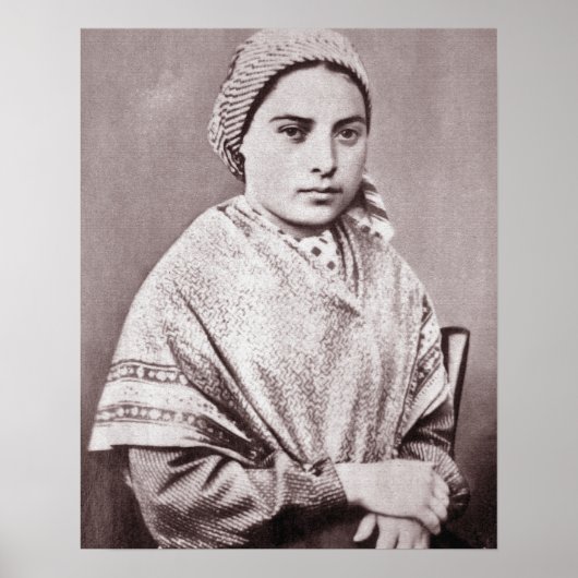 St. Bernadette Soubirous Poster (Voorkant)
