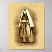 St. Bernadette Soubirous Poster (Voorkant)