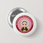 St. Bernadette Soubirous Ronde Button 5,7 Cm (Voorkant /achterkant)